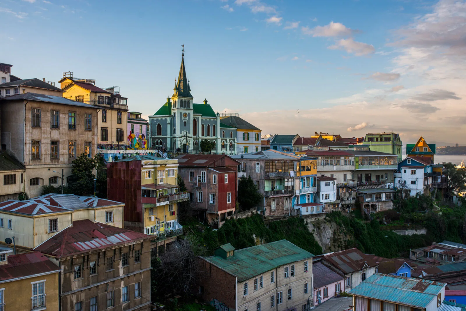 Vista de Valparaíso, Chile