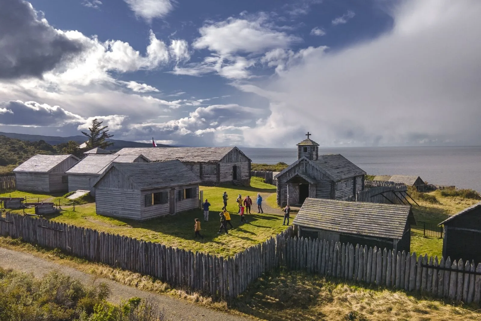 Paisaje del sur de Chile